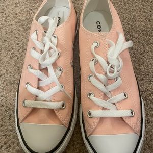Brand new girls pink converse size 2